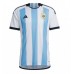 Günstige Argentinien Heim Fussballtrikot WM 2022 Kurzarm